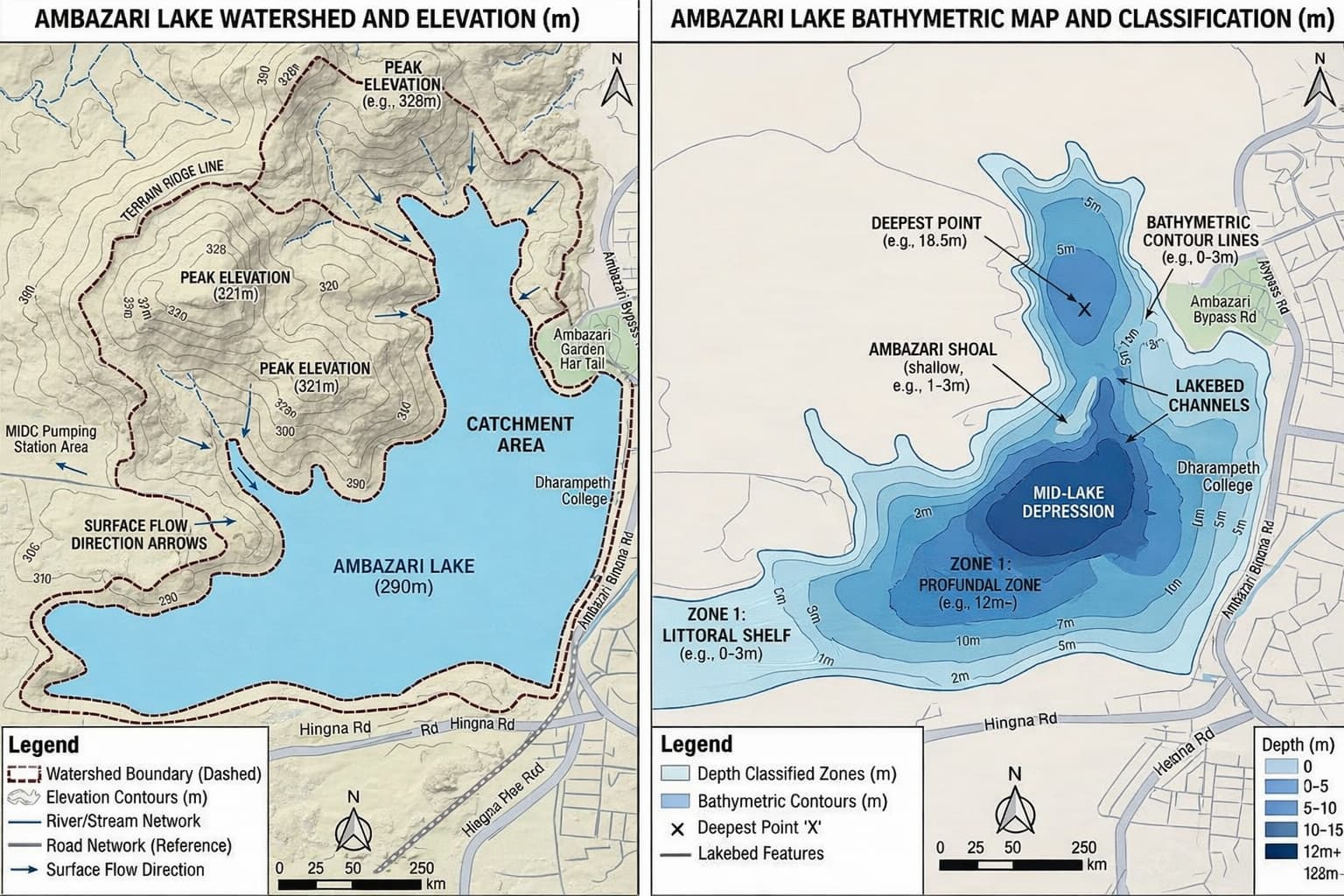 Bathymetric Survey Comparison Map
